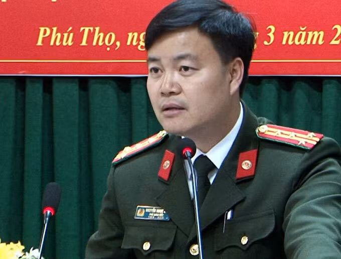Đại tá Nguyễn Ngọc Vân. Ảnh. Công an tỉnh Phú Thọ