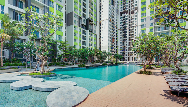 Không gian xanh ở dự án Vista Verde.