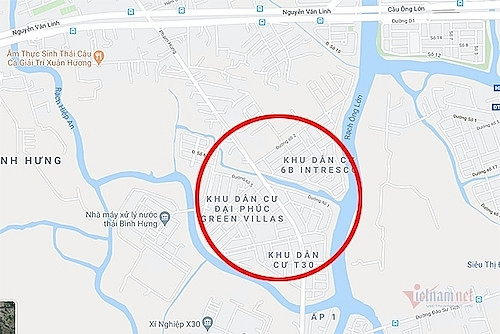 Tuyến đường Chánh Hưng nối dài là trục đường chính đi qua dự án của 3 doanh nghiệp “quên” góp tiền làm đường.