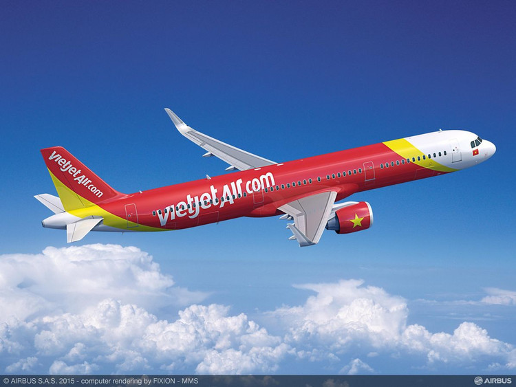 Vietjet ngừng khai thác 10 chuyến bay do ảnh hưởng bão Tembin