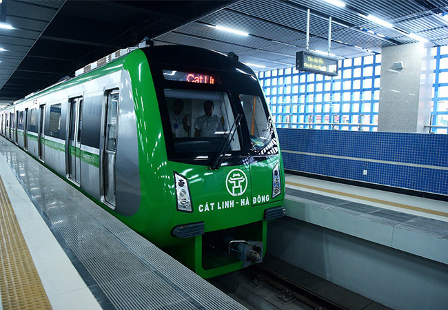 Đoàn tàu Cát Linh - Hà Đông