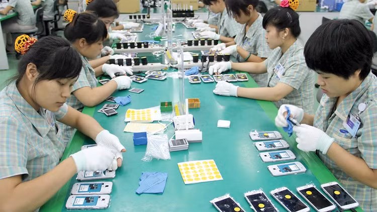 Samsung hy vọng Việt Nam sẽ được thừa nhận là nền kinh tế thị trường trong một tương lai gần. Ảnh Internet