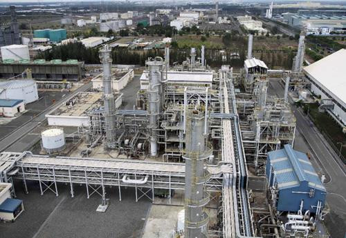 Bên trong khu công nghiệp Phú Mỹ 1, huyện Tân Thành, tỉnh Bà Rịa - Vũng Tàu. Ảnh: TTXVN