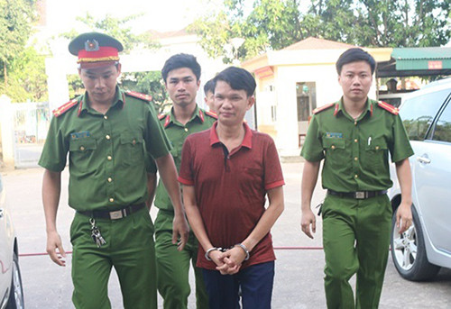 Ông Đức khi bị bắt vào tháng 5/2017. Ảnh: C.A