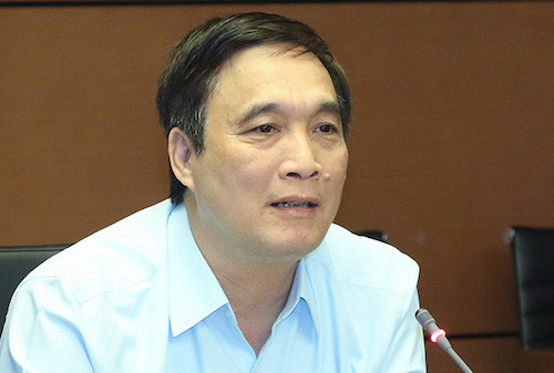 Ông Bùi Minh Châu, Bí thư Tỉnh uỷ, Chủ tịch UBND tỉnh Phú Thọ. Ảnh: Trung tâm báo chí Quốc hội