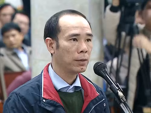 Bị cáo Vũ Đức Thuận.