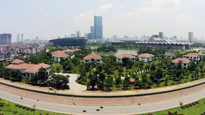 Đề xuất xây bể bơi, sân tennis trong khu biệt thự Trung tâm hội nghị Quốc gia.