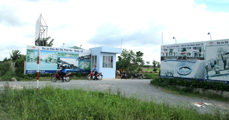 khu dân cư Thới An.