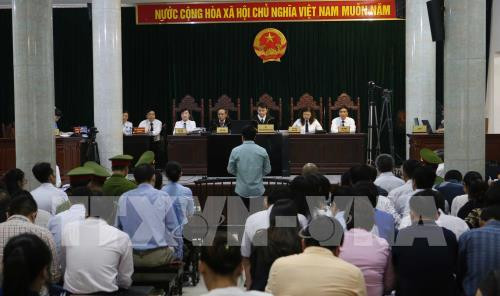 Toàn cảnh phiên xét xử. Ảnh: TTXVN