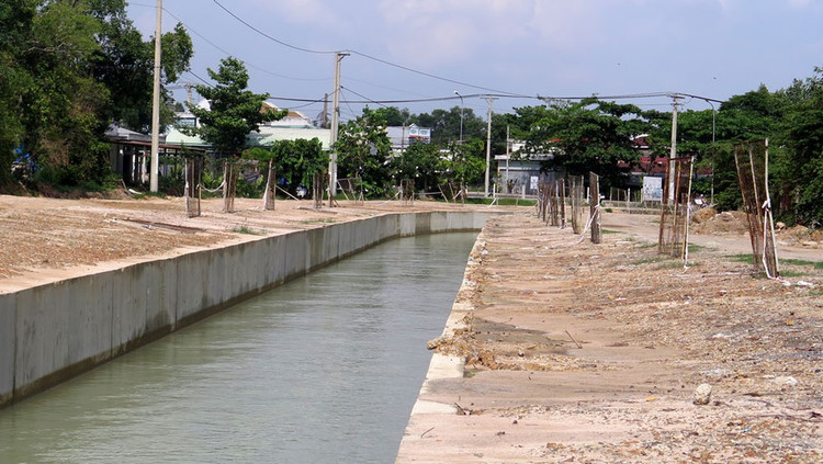 Dự án Nâng cấp hệ thống thủy lợi kênh Đông Củ Chi. Ảnh chỉ mang tính minh họa: Văn Huyền