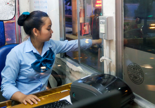 Hệ thống thu phí kín trên cao tốc Long Thành - Dầu Giây theo công nghệ Nhật Bản.