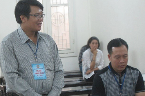 Bị cáo Hưng (trái) và Cảnh.