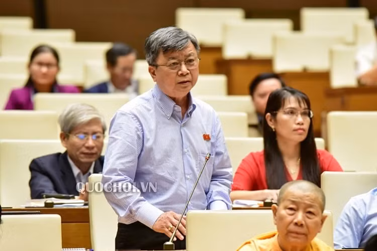 Đại biểu Trương Trọng Nghĩa (đoàn thành phố Hồ Chí Minh). Ảnh quochoi.vn.