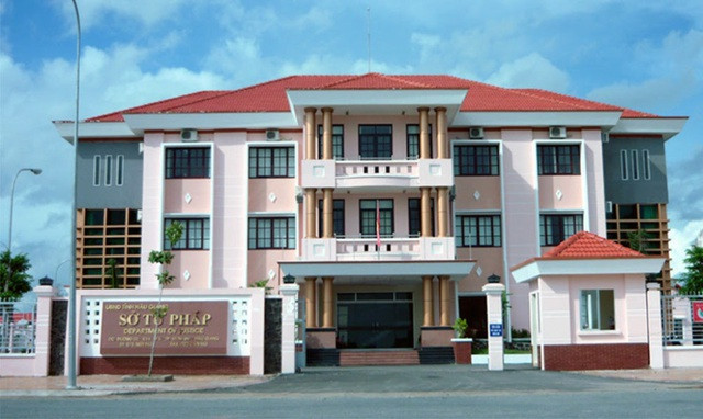 Sở Tư pháp Hậu Giang nơi ông Nhơn từng giữ chức Phó Giám đốc Sở.