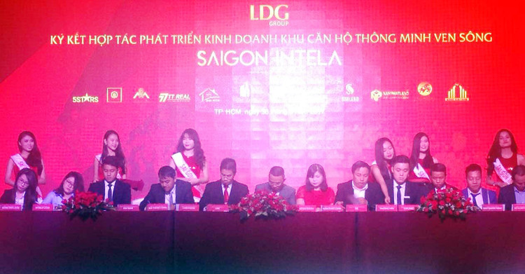 Thông qua lễ ký kết, World Land trở thành đơn vị phân phối chính thức dự án Saigon Intela.