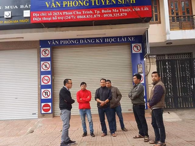 Trường dạy lái được xác định mạo danh trường của Bộ Công an