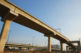 Dự án Xây dựng tuyến tàu điện ngầm số 2 TP.HCM, tuyến Bến Thành - Tham Lương có chiều dài 11,3 km, tổng mức đầu tư 2,1 tỷ USD, tương đương 47.890 tỷ đồng. Ảnh: Lê Tiên