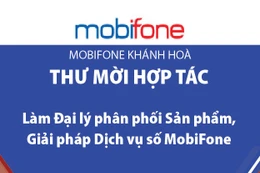 MobiFone Khánh Hòa thông báo thư mời hợp tác