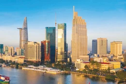 Trung tâm tài chính quốc tế tại TP.HCM tập trung phát triển thị trường vốn gắn với dịch vụ quản lý tài sản, quản lý quỹ, bảo hiểm, các sản phẩm tài chính, phái sinh tài chính. Ảnh minh họa: Tiên Giang