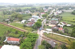 Mặt bằng vị trí nút giao Quốc lộ 14E và cầu vượt đường sắt tại TP. Đà Nẵng đang là điểm nghẽn của Dự án Cải tạo, nâng cấp Quốc lộ 14E. Ảnh: Hà Minh