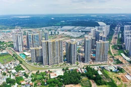 Không gian đô thị phát triển theo hướng mở rộng sau sáp nhập đơn vị hành chính mở ra cơ hội đầu tư bất động sản. Ảnh: Lê Tiên