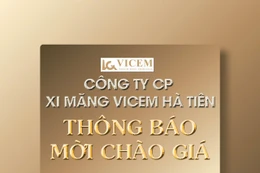 Công ty CP Xi măng VICEM Hà Tiên thông báo mời chào giá