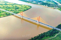 Cầu Ngọc Hồi dự kiến được khởi công ngày 19/8/2025. Ảnh phối cảnh: Internet