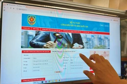 Cổng đấu giá tài sản quốc gia hiện chỉ thực hiện chức năng quản lý, công bố thông tin. Ảnh: Lê Chiến Thắng