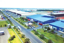 Lượng vốn FDI đầu tư vào các khu công nghiệp hàng năm chiếm khoảng 60 - 70% tổng vốn FDI của cả nước. Ảnh: Lê Tiên