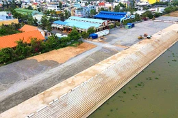 Dự án Nâng cấp kênh Hồng Ngự - Vĩnh Hưng sẽ hoàn tất công tác báo cáo quyết toán dự án hoàn thành trong năm 2025. Ảnh: Vân Chi