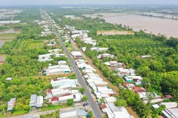 Tổng diện tích đất cần giải phóng mặt bằng tại Dự án cao tốc Cà Mau - Đất Mũi là khoảng 713,09 ha. Ảnh minh họa: Tiên Giang