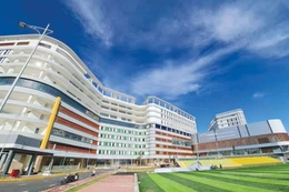 Công ty CP Xây dựng số 5 tham gia liên danh xây dựng Trường Đại học Y khoa Phạm Ngọc Thạch - Cơ sở 2 (trúng thầu cuối năm 2022 với giá 2.059 tỷ đồng). Ảnh sưu tầm: Nhã Chi