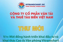 Công ty cổ phần Vận tải và Thuê tàu biển Việt Nam thông báo