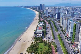 Trục ven biển Đà Nẵng - Hội An được ưu tiên nghiên cứu đầu tư đường sắt đô thị. Ảnh: Hà Minh