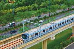 Dự thảo Nghị định bổ sung mức phí bảo hiểm và mức khấu trừ bảo hiểm công trình trong thời gian xây dựng của đường tàu điện ngầm/metro. Ảnh: Song Lê