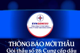 Công ty Nhiệt điện Mông Dương thông báo mời thầu