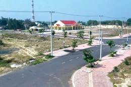 Hạ tầng được đầu tư trong giai đoạn 1 Dự án Khu dân cư và dịch vụ Cầu Hưng - Lai Nghi. Ảnh: Vĩnh Quyên