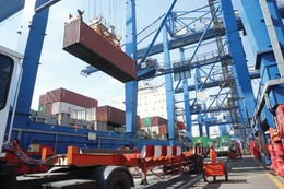 Tổng kim ngạch xuất khẩu năm 2025 ước đạt trên 470 tỷ USD, tăng khoảng 16% so với năm 2024. Ảnh: Tiên Giang