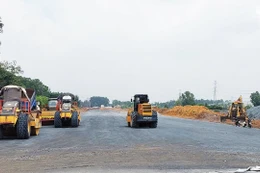 Dự án thành phần 1 thuộc Dự án Đầu tư xây dựng đường bộ tốc độ cao Biên Hòa - Vũng Tàu có chiều dài 16 km, với tổng mức đầu tư khoảng 6.240 tỷ đồng. Ảnh: Ngọc Tuấn