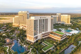 Giai đoạn 1 Khu nghỉ dưỡng Nam Hội An đã được đầu tư xây dựng nhiều hạng mục. Ảnh: Minh Hạnh