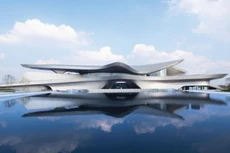 Chengdu Science Fiction Museum lấy cảm hứng từ hình ảnh “đám mây xoáy”