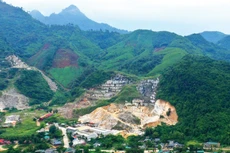 Việc sửa đổi Luật Địa chất và khoáng sản nhằm kịp thời tháo gỡ vướng mắc về cơ chế cấp phép, khai thác, sử dụng khoáng sản phục vụ xây dựng… Ảnh: Nhã Chi