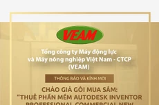 Mời chào giá gói mua sắm “Thuê phần mềm Autodesk Inventor Professional Commercial New Single user”