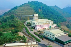 Công ty CP Đồng Tả Phời - Vinacomin được thành lập vào tháng 1/2009, là chủ sở hữu Nhà máy Tuyển đồng Tả Phời tại xã Tả Phời, tỉnh Lào Cai. Ảnh: Công Lý