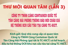 THƯ MỜI QUAN TÂM - INVITATION FOR EXPRESSION OF INTEREST 