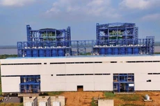 Dự án Nhà máy Nhiệt điện Long Phú 1 là công trình trọng điểm trong hệ thống điện khu vực Đồng bằng sông Cửu Long. Ảnh: Hoàng Anh