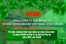 Mời chào giá gói mua sắm: Tổ chức chương trình hoạt động nữ công Công đoàn Cơ quan VEAM và Ban Vì sự tiến bộ Phụ nữ năm 2025 của VEAM