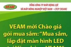 Tổng Công ty Máy động lực và Máy nông nghiệp Việt Nam – CTCP (VEAM) thông báo chào giá