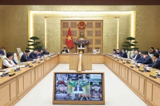 Thủ tướng Phạm Minh Chính chủ trì phiên họp thứ 22 của Ban Chỉ đạo Nhà nước các công trình, dự án quan trọng quốc gia, trọng điểm ngành giao thông vận tải. Ảnh: Quý Bắc