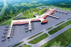 Phối cảnh Dự án Đầu tư mở rộng Cảng hàng không quốc tế Phú Quốc. Ảnh: Lam Thanh Sơn